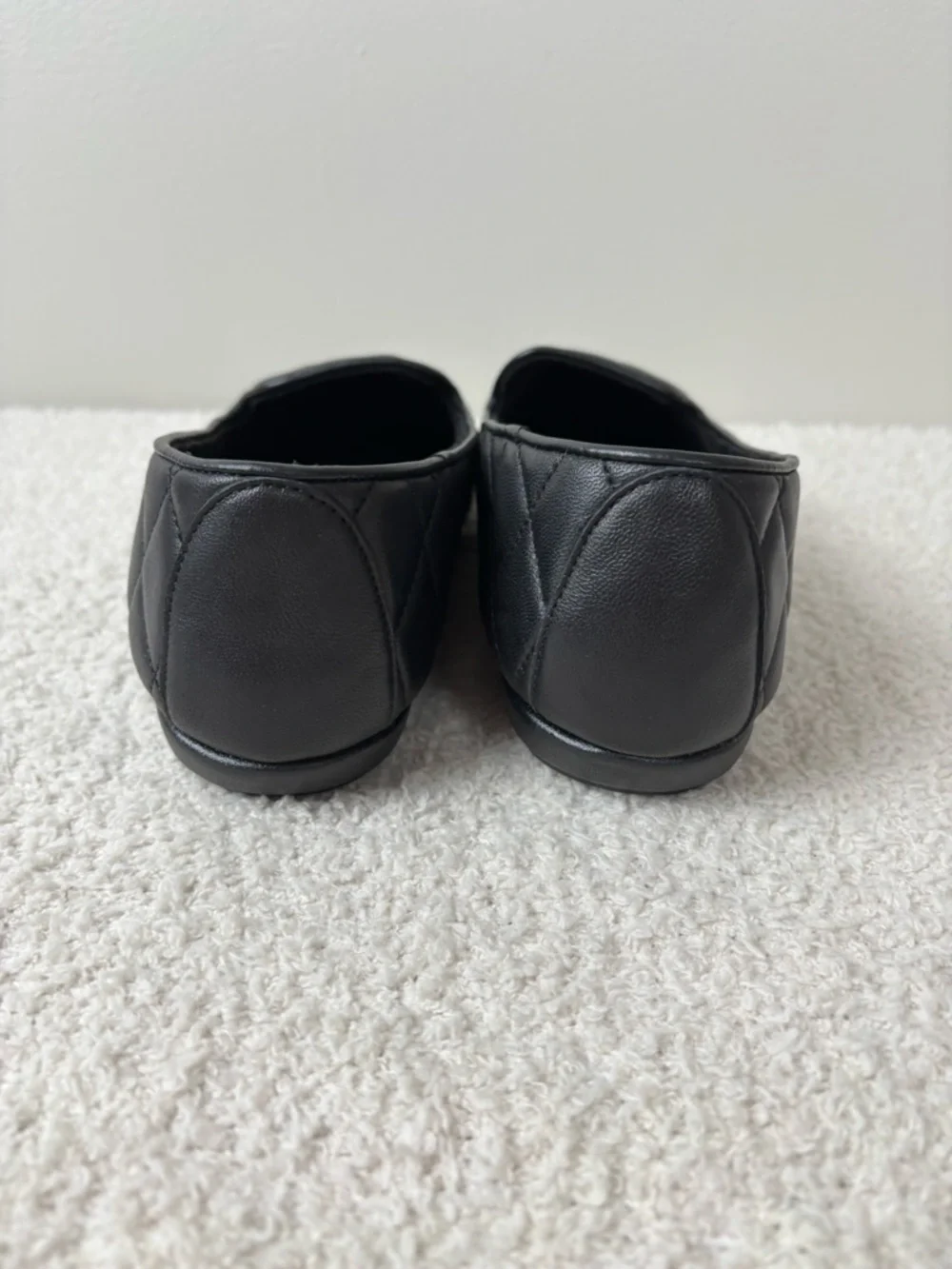 Aerosoles Shoes Womens 10.5M‎ Black Betunia Almond Closed Toe Leather Loafers